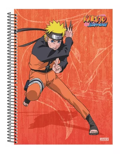 Material Escolar Naruto Completo Volta Às Aulas 2022 Kit - Tem Tem