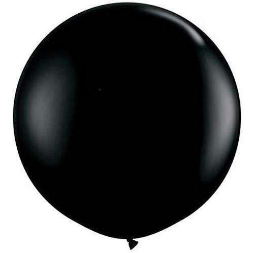 36 Pulgadas Gigante Globo Latex Negro