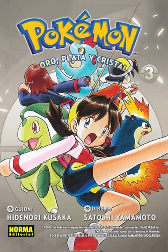 Manga Pokemon 7 Oro Plata Y Cristal 3 - Kusaka - Norma