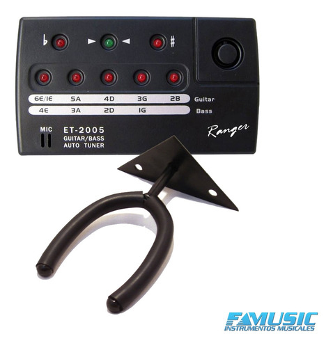 Imagen 3 de 10 de Combo Premium Charango L+soporte+encordado+afinador