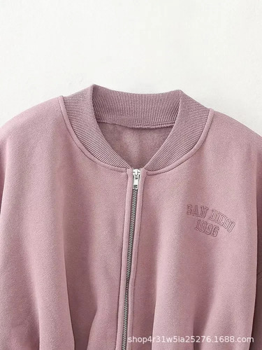 Conjunto Casual De Sudadera Y Pantalones De Manga Larga Para