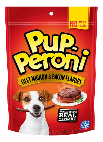 Pup-peroni Original - Golosinas Para Perros Sabor A Filete .