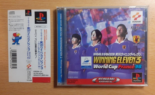 Winning Eleven 3 World Cup France 98 Original Completo