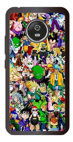 Case Funda Para Motorola Moto G5 Dragon Ball Tapiz Personaje