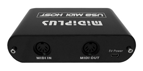 Imagen 6 de 8 de Interfaz Midi Midiplus Midi Host Usb Conecta Tu Teclado Usb