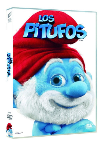 Los Pitufos 1 Pelicula Dvd Nuevo Original Slip Flip Cover