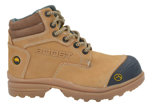 Bota Industrial Trabajo Boost 401  Acero Zapato Seguridad