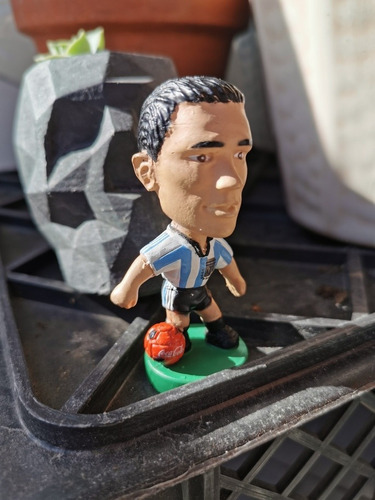 Muñeco Simeone Cabezon Mundial Francia 98 Coca Cola (Usado)