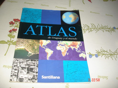 Atlas De Uruguay Y El Mundo-editorial Santillana