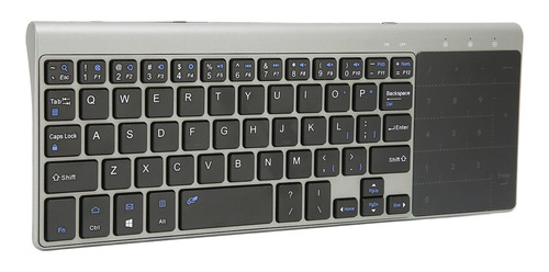 Teclado Touchpad Inalámbrico 2 En 1, 2,4 G, Inalámbrico Port