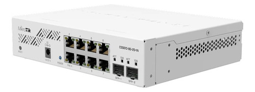 Mikrotik Cloud Smart Switch Css610-8g-2s+in 8 Portas + 2 Sfp