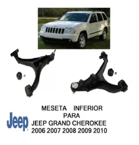 Meseta Inferior Jeep Grand Cherokee 2006 2007 2008 2009 2010