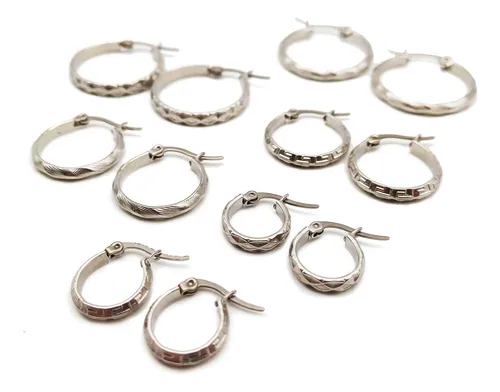 Argollas acero quirurgico por mayor hotsell