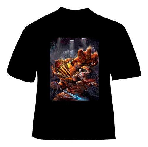 Polera God Of War - Ver 01 - Kratos Vs Hades