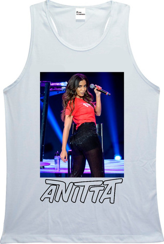 Imagem 3 de 7 de Camiseta, Baby Look, Regata Ou Almofada Anitta 02
