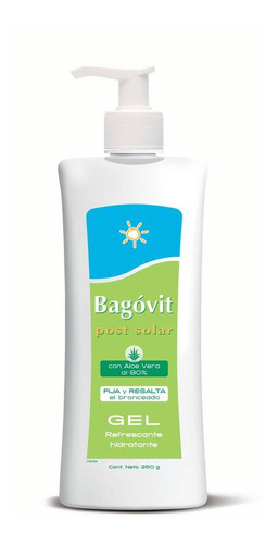Bagovit Post Solar Aloe 80% Gel X 350gr.