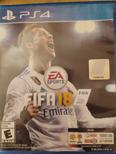 Fifa 18 Ps4 Fisico