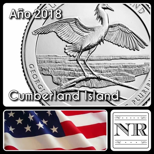 Estados Unidos - 25 Cents - Año 2018 - Cumberland Island