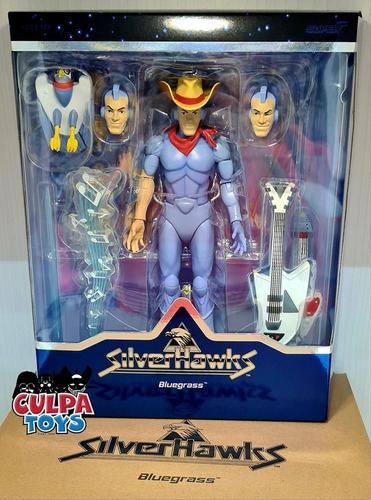 --- Culpatoys Silverhawks Vaquero Halcones Galacticos Super7 (Usado)