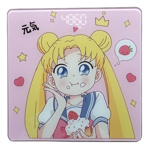 Báscula Bluetooth Sailor Moon Elec Scale Para Grasa Corporal