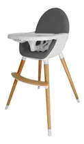 Comprar Silla De Comer Carestino Neo Gris Oscuro Doble Bandeja 2 En1