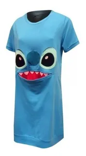 Pijama Camisón Dormir Niñas Disney Stitch Talla 14-18 Años