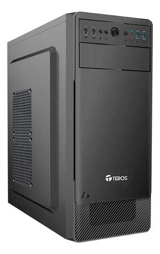 Case Teros Te1074n Mid Tower Atx 250w Usb 3.0 -2.0, Negro