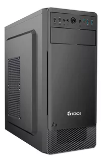 Case Teros Te1074n Mid Tower Atx 250w Usb 3.0 -2.0, Negro