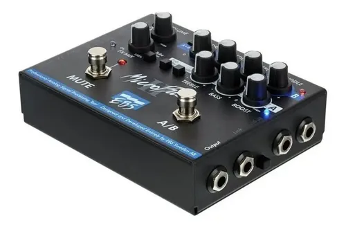 Pedal Ebs Microbass Ii Preamp Baixo Directbox - A/b Box - Mb