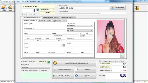 Software Studio De Pilates Com Agendamento E Financeiro V3.0