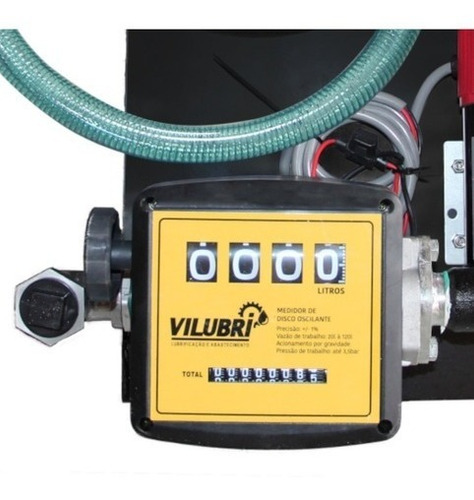 Kit Bomba Abastecimento Óleo Diesel 12v 40l/min Vilubri 1115