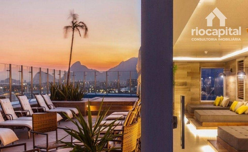 Imagem 6 de 9 de Apartamento Duplex Com 2 Dormitórios À Venda, 127 M² Por R$ 1.250.000,00 - Barra Da Tijuca - Rio De Janeiro/rj - Ad0025