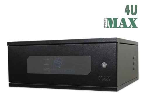 Mini Rack 4u X 470 Parede Informatica Padrão 19' Max Eletron