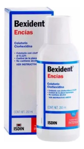 Enjuague Con Clorexidina 0.12% Gingivitis Marca Bexident