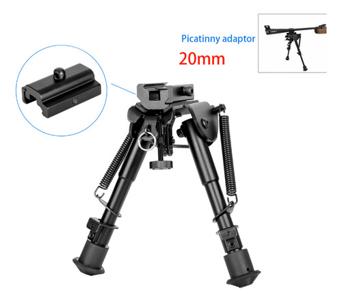 BiPod Táctico Con Montaje Picatinny 20mm Bipode