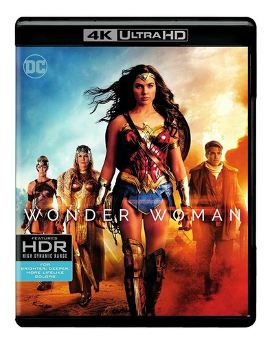 Wonder Woman Bluray 4k Nuevo Stock Importado
