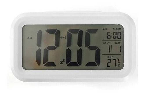 Reloj Despertador Pantalla Led Fecha Temperatura Alarma