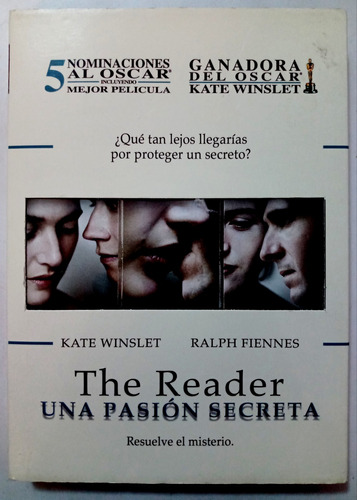 The Reader Una Pasion Secreta Dvd Kate Winslet Con Slipcover