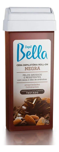 Refil Cera Depilatória Roll-on Depil Bella 100g Negra 60 Un
