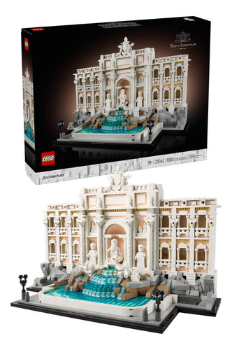 LEGO® Architecture Fontana di Trevi Modelo 21062; idea de regalo para adultos; Modelo arquitectónico del icónico monumento
