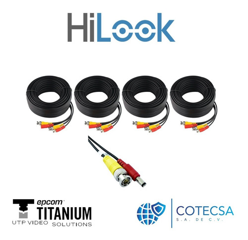 Imagen 7 de 8 de Kit Video Vigilancia 4 Cámaras Hd 720p 1mp Hilook 500gb