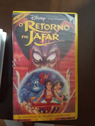 Imagem 1 de 1 de O Retorno De Jafar Vhs Original Frete $ 10