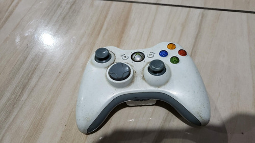 Controle Do Xbox 360 Branco O Rb Não Ta 100% O Resto Tá Ok.