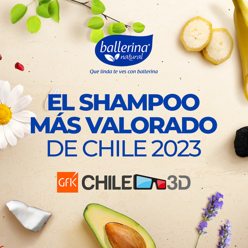 Ballerina Shampoo Largo Increible Dp 750 Ml