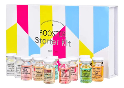 Bb Glow Booster Kit Con 12 Frascos, 2 Cartuchos Nano Tono Variados