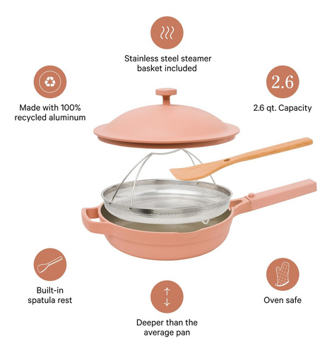 Our Place Always Pan 2.0-10.5-inch Nonstick, Toxin-free C Ab