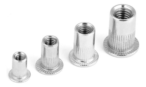 200 Piezas De Inserto Roscado M3, M4, M5, M6 304 De Acero In