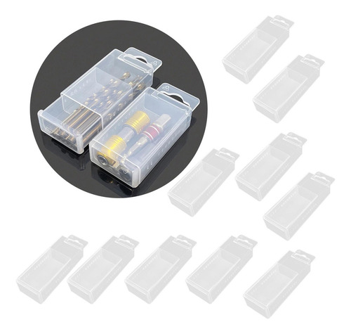 Para Caja Almacenamiento Brocas, Caja 7,6 Mm 13 Mm
