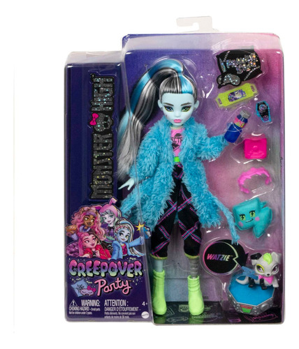 Monster High - Muñeca Creepover Frankie - Hky68