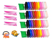 Comprar Arcilla Para Modelar - Plastilina Masa Ultraligera X 48 Color Multicolor